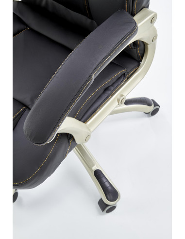DESMOND fotel gabinetowy czarny