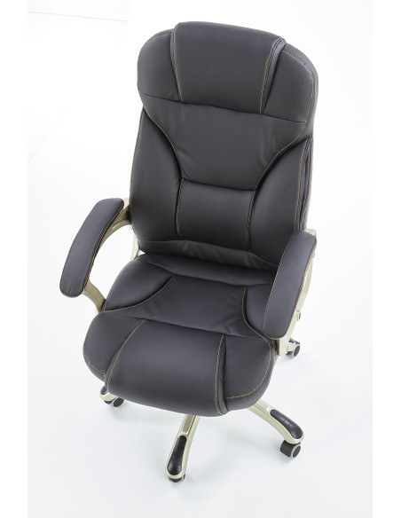 DESMOND fotel gabinetowy czarny