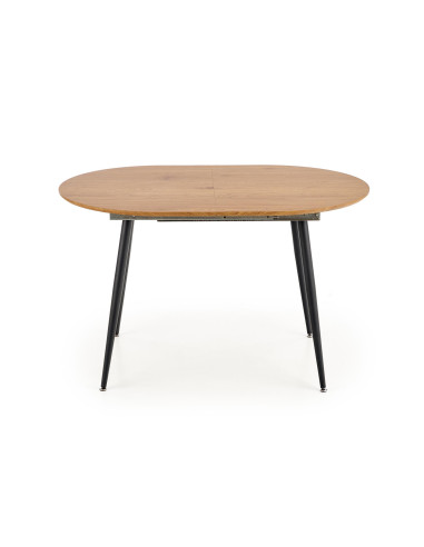 COLORADO stół rozkładany, blat - dab złoty, stelaż - czarny (2p 1szt)