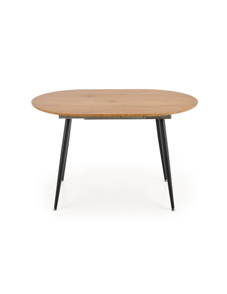 COLORADO stół rozkładany, blat - dab złoty, stelaż - czarny (2p 1szt)