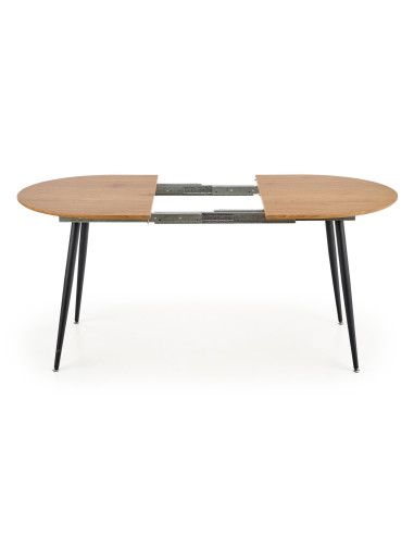 COLORADO stół rozkładany, blat - dab złoty, stelaż - czarny (2p 1szt)