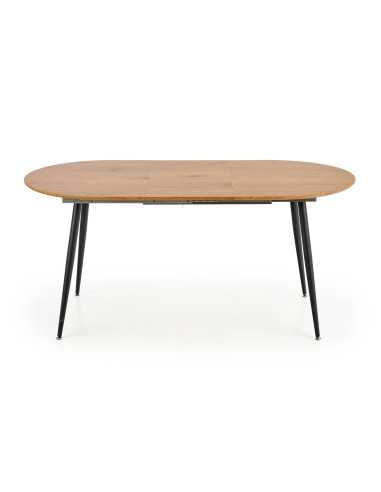 COLORADO stół rozkładany, blat - dab złoty, stelaż - czarny (2p 1szt)