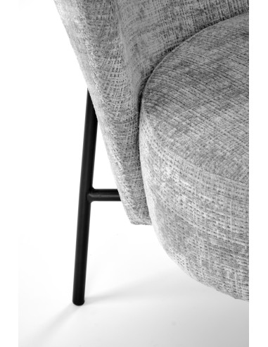 CEZAR fotel wypoczynkowy, popielaty (1p 1szt)