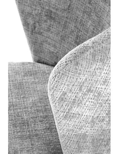 CEZAR fotel wypoczynkowy, popielaty (1p 1szt)