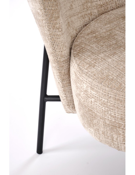 CEZAR fotel wypoczynkowy, beżowy (1p 1szt)