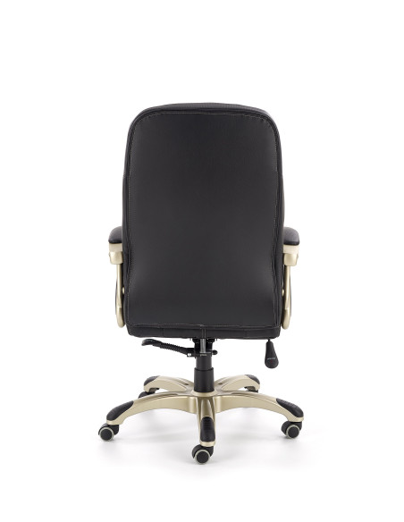 CARLOS fotel gabinetowy czarny