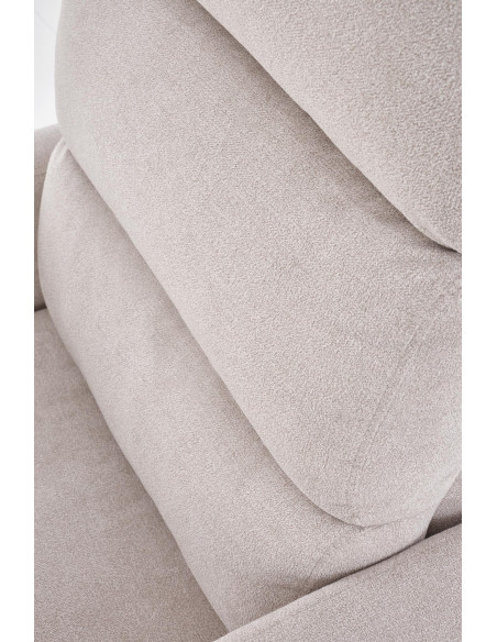 CARINIO fotel wypoczynkowy jasny beżowy