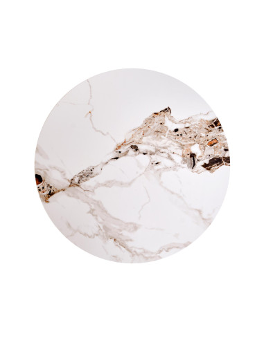 CARINA_S  ława beżowy marmur / orzechowy (2p 1szt)