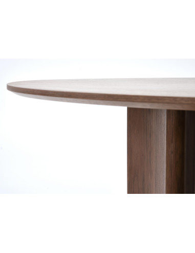 CALDO stół okrągły, orzechowy (2p 1szt)