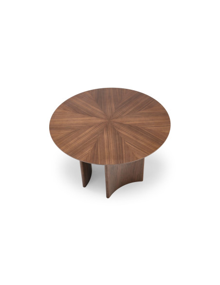 CALDO stół okrągły, orzechowy (2p 1szt)