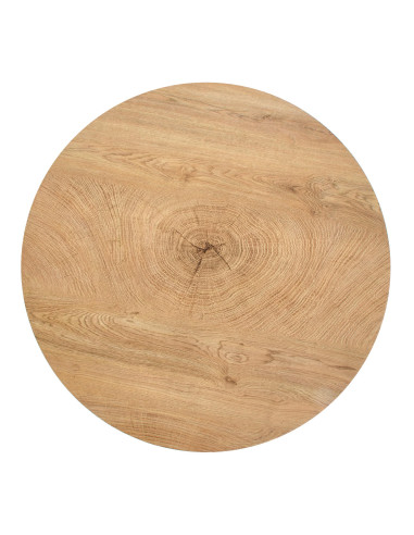 BROOKLYN ława dąb naturalny/czarny (1p 1szt)