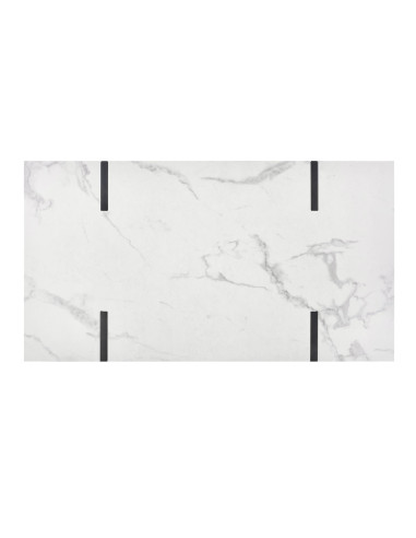 BLANCA ława biały marmur - czarny (1p 1szt)