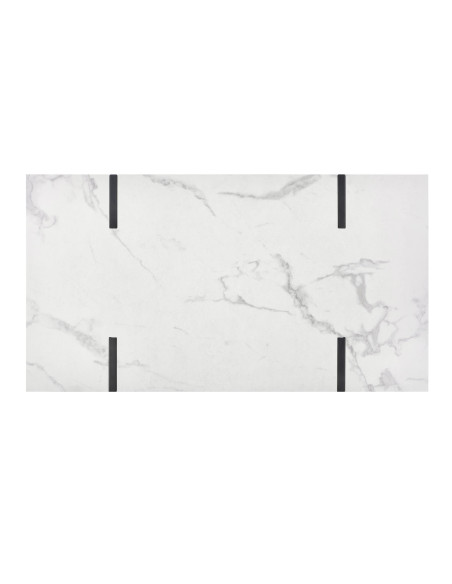 BLANCA ława biały marmur - czarny (1p 1szt)