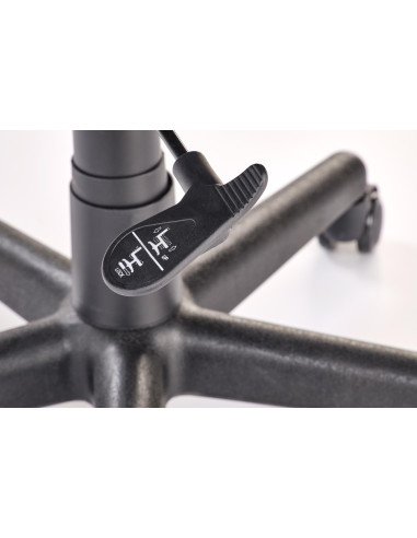 BJORN fotel obrotowy czarno-popielaty