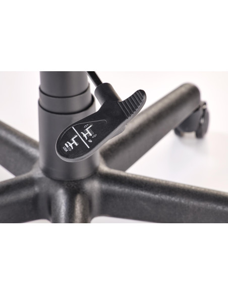 BJORN fotel obrotowy czarno-popielaty