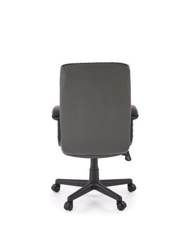 BJORN fotel obrotowy czarno-popielaty