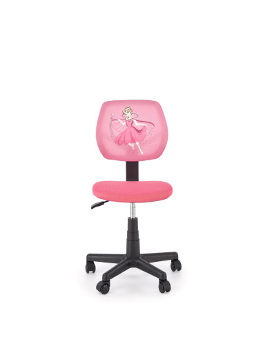 BINGO fotel młodzieżowy różowy