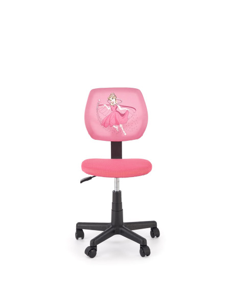 BINGO fotel młodzieżowy różowy