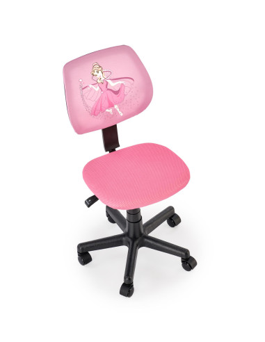 BINGO fotel młodzieżowy różowy