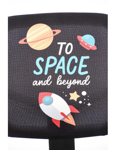 BINGO fotel młodzieżowy czarny