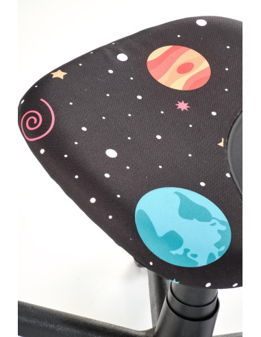 BINGO fotel młodzieżowy czarny