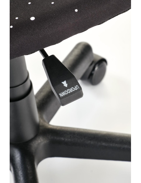 BINGO fotel młodzieżowy czarny