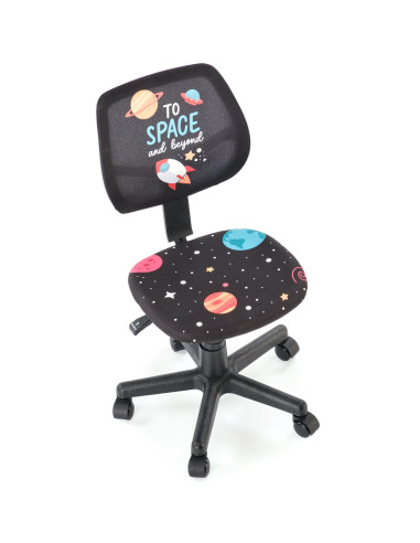 BINGO fotel młodzieżowy czarny