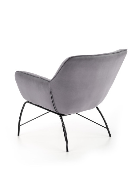 BELTON fotel wypoczynkowy popielaty (1p 1szt)