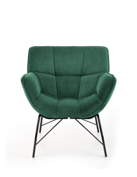 BELTON fotel wypoczynkowy ciemny zielony (1p 1szt)