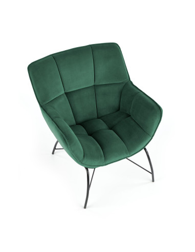 BELTON fotel wypoczynkowy ciemny zielony (1p 1szt)