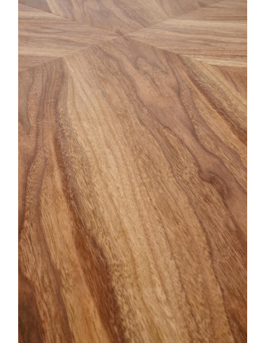 BARON stół rozkładany, orzechowy / czarny (2p 1szt)