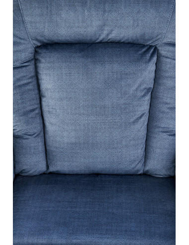 BARD fotel wypoczynkowy ciemny niebieski