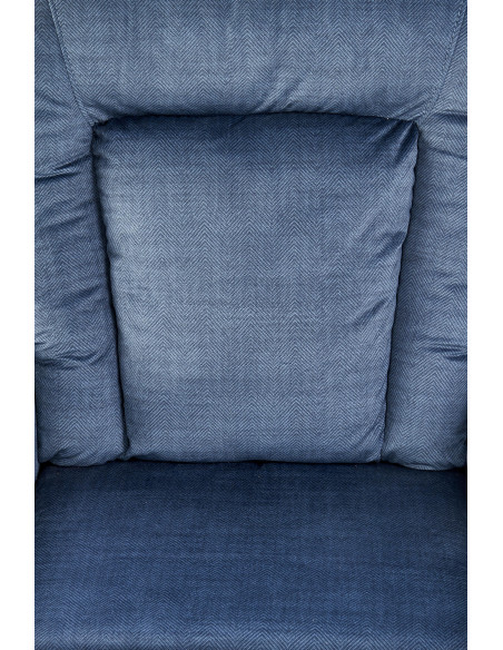 BARD fotel wypoczynkowy ciemny niebieski