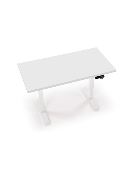 B54 biurko z funkcją regulacji wysokości, blat - biały, stelaż - biały (2p 1szt)