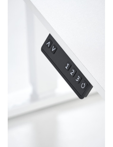 B53 biurko biurko z funkcją regulacji wysokości, biały (2p 1szt)