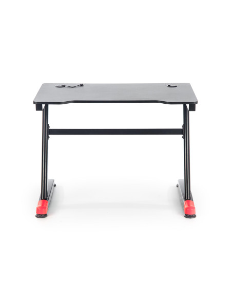 B40 biurko gamingowe czarny / czerwony (1p 1szt)