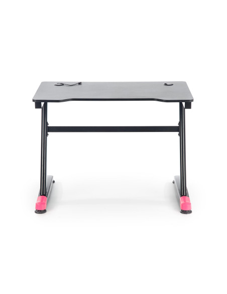 B40 biurko gamingowe czarny / czerwony (1p 1szt)