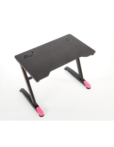 B40 biurko gamingowe czarny / czerwony (1p 1szt)