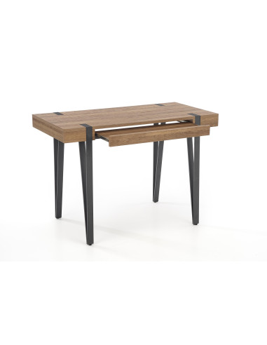 B39 biurko czarny / orzech miodowy (1p 1szt)