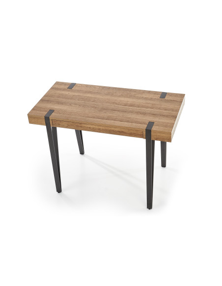 B39 biurko czarny / orzech miodowy (1p 1szt)