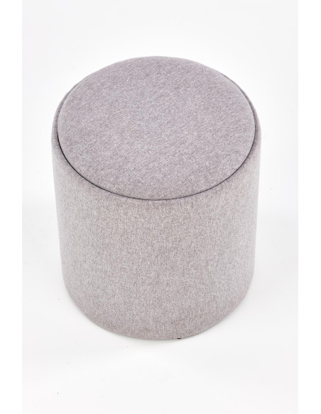 AVIKO zestaw 2 puf, jasny popiel (1p 1szt)