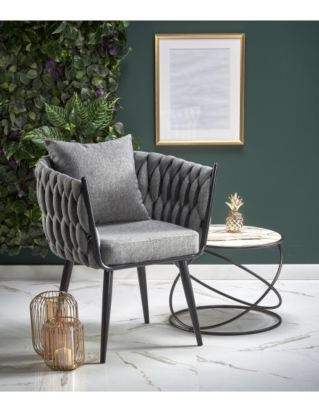 AVATAR fotel wypoczynkowy popielaty (1p 2szt)