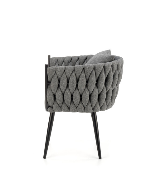 AVATAR fotel wypoczynkowy popielaty (1p 2szt)