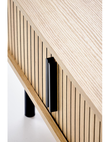 ANGELINA  ława, naturalny / czarny (1p 1szt)