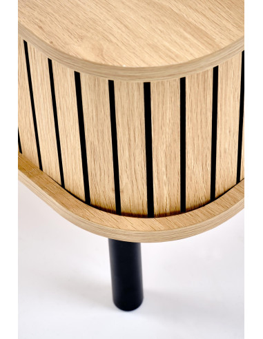 ANGELINA  ława, naturalny / czarny (1p 1szt)