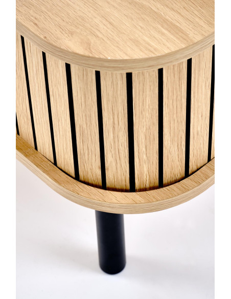 ANGELINA  ława, naturalny / czarny (1p 1szt)