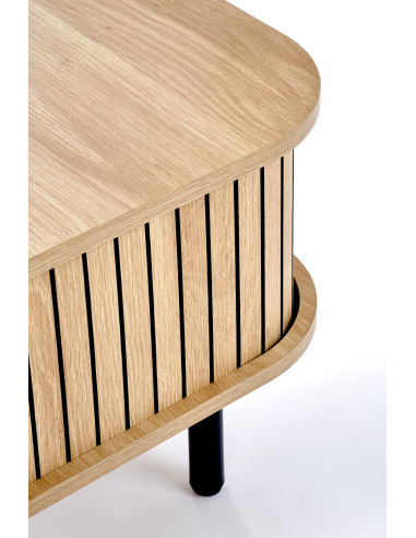 ANGELINA  ława, naturalny / czarny (1p 1szt)