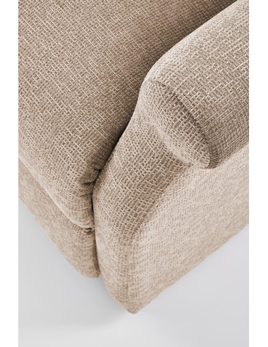 AGUSTIN M fotel rozkładany z funkcją masażu beżowy (1p 1szt)