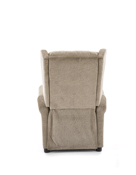 AGUSTIN M fotel rozkładany z funkcją masażu beżowy (1p 1szt)