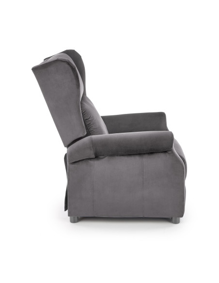 AGUSTIN 2 fotel wypoczynkowy popielaty (2p 1szt)